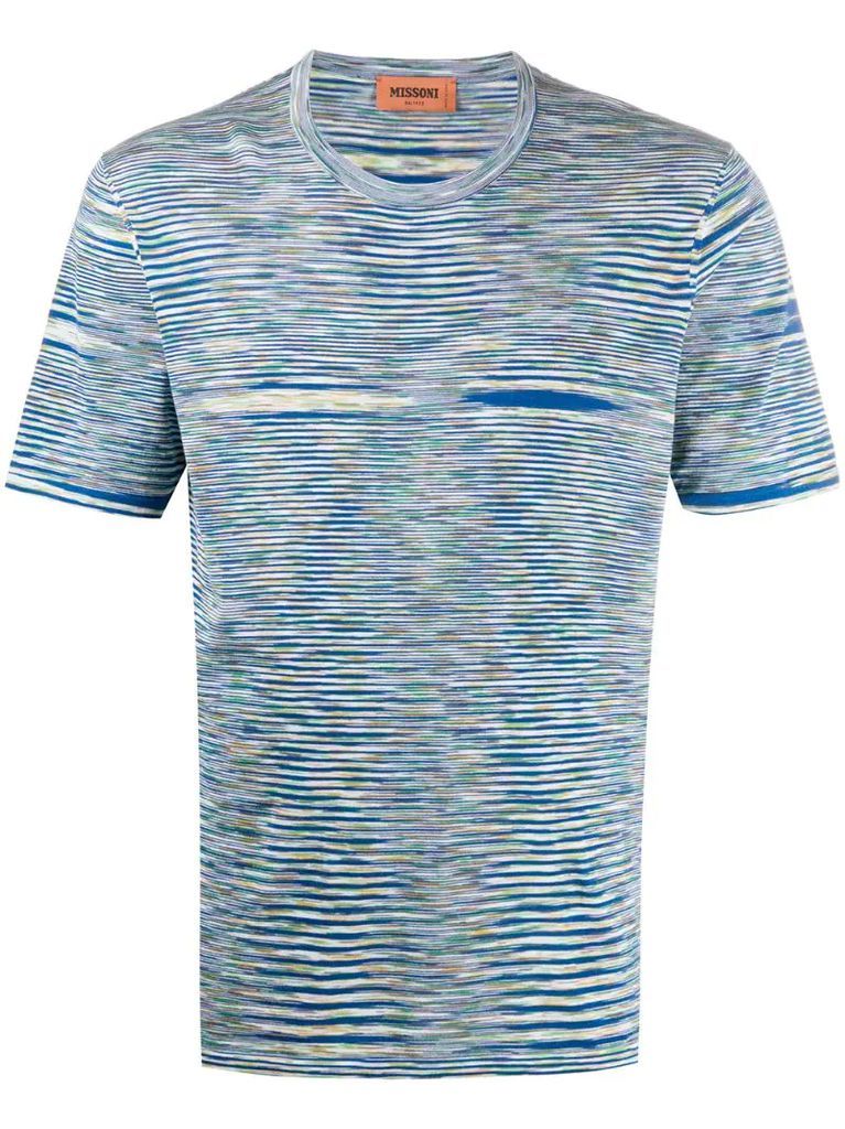 tie-dye knit T-shirt