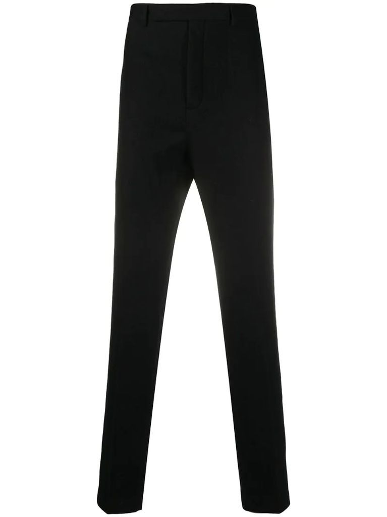 long tailored trousers
