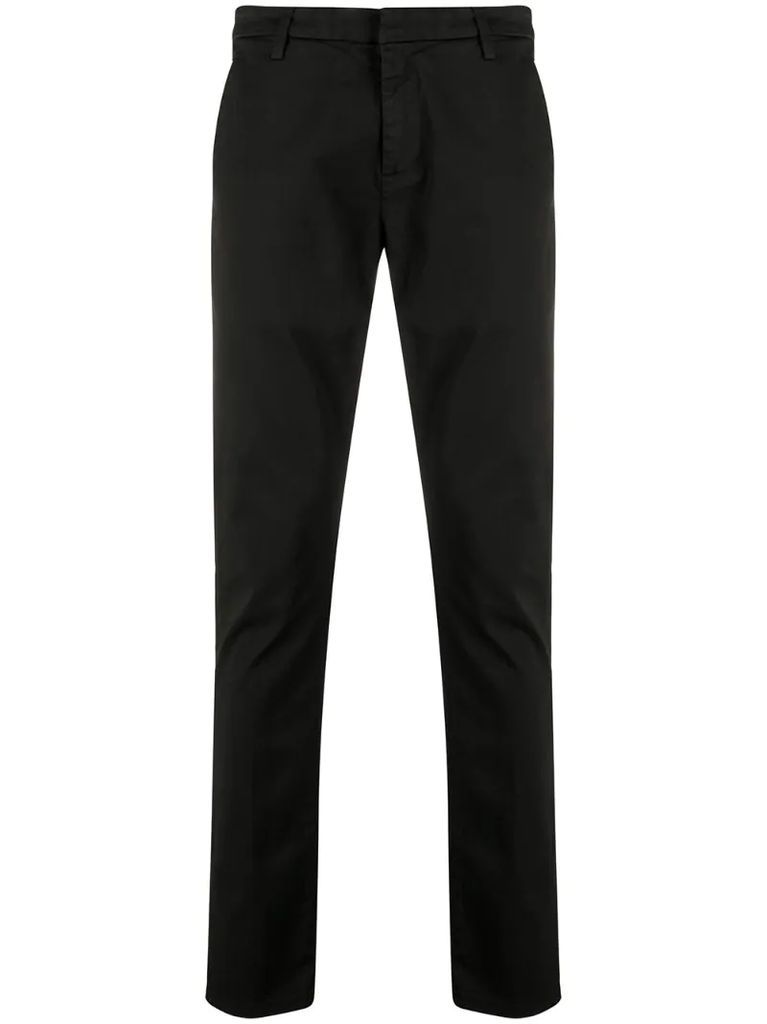 slim-fit chino trousers