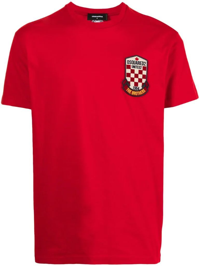 football-patch T-shirt
