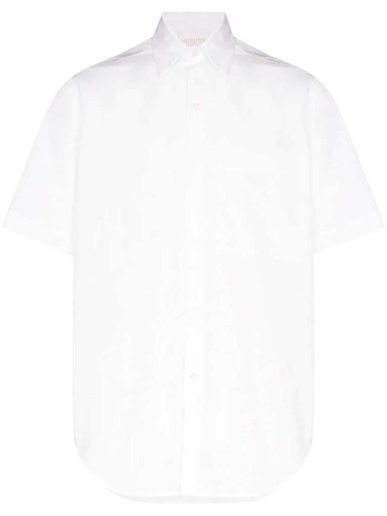 cotton-poplin shirt