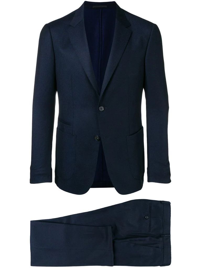 tailored two piece suit