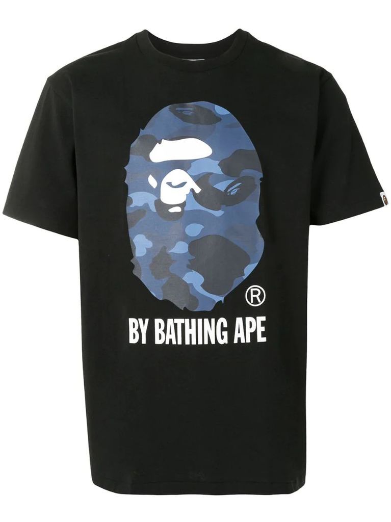 Camo Big Ape Head short sleeved T-shirt