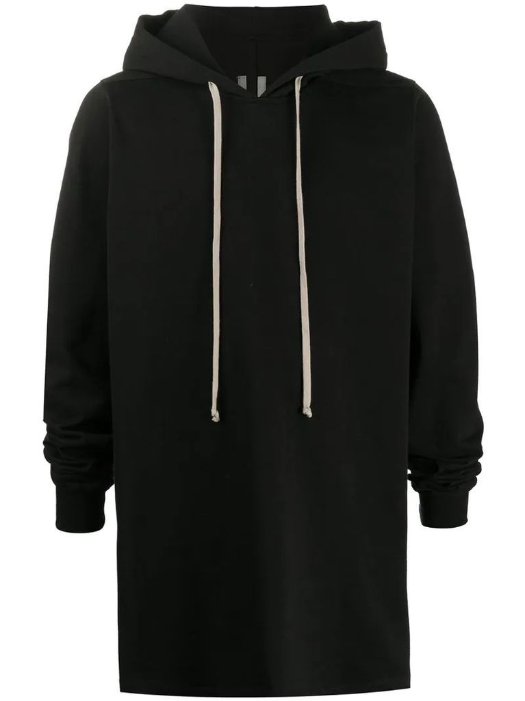 long-line hoodie