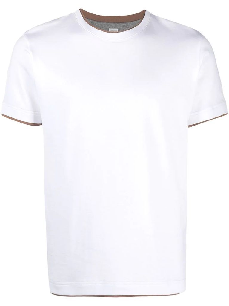 round-neck T-shirt