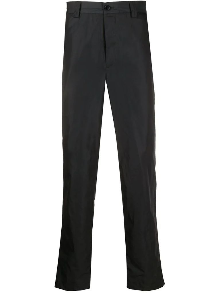 long straight trousers
