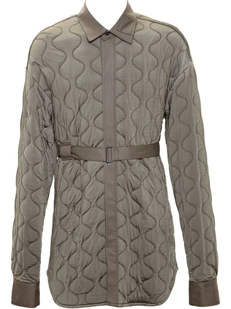 Long Quilted Jacket