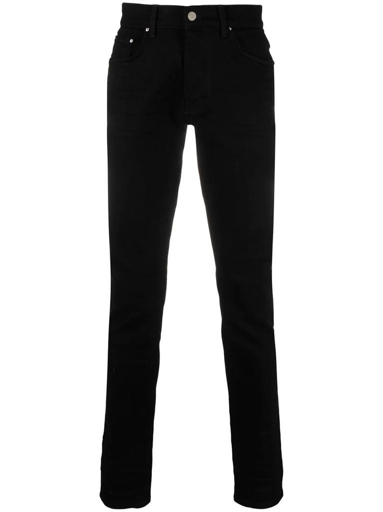 Stack mid-rise skinny jeans