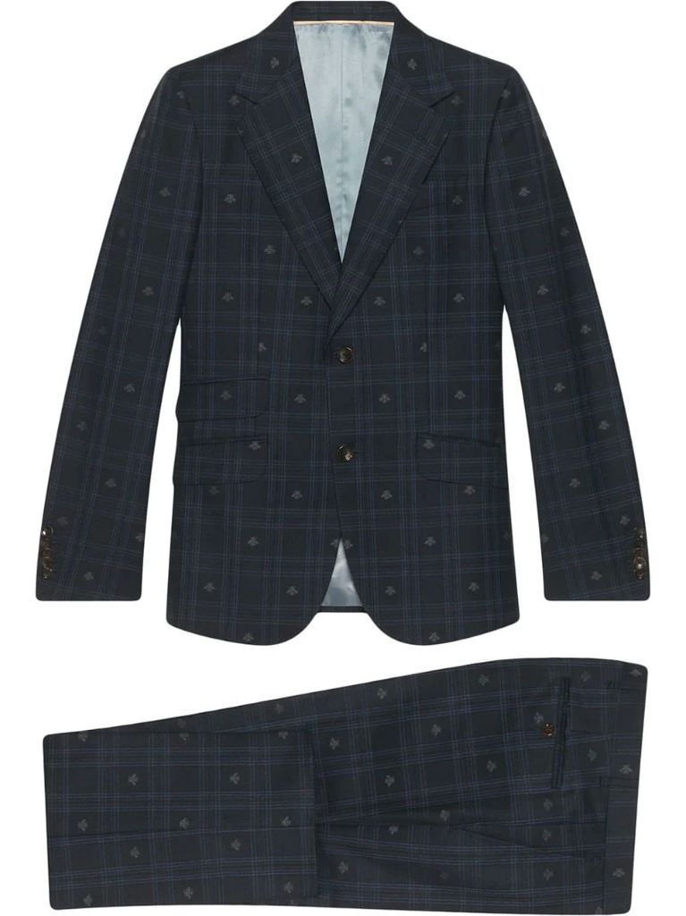 Heritage Bee checked suit