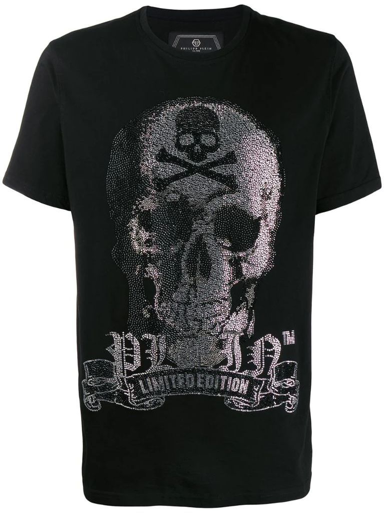 Platinum Cut Skull T-shirt
