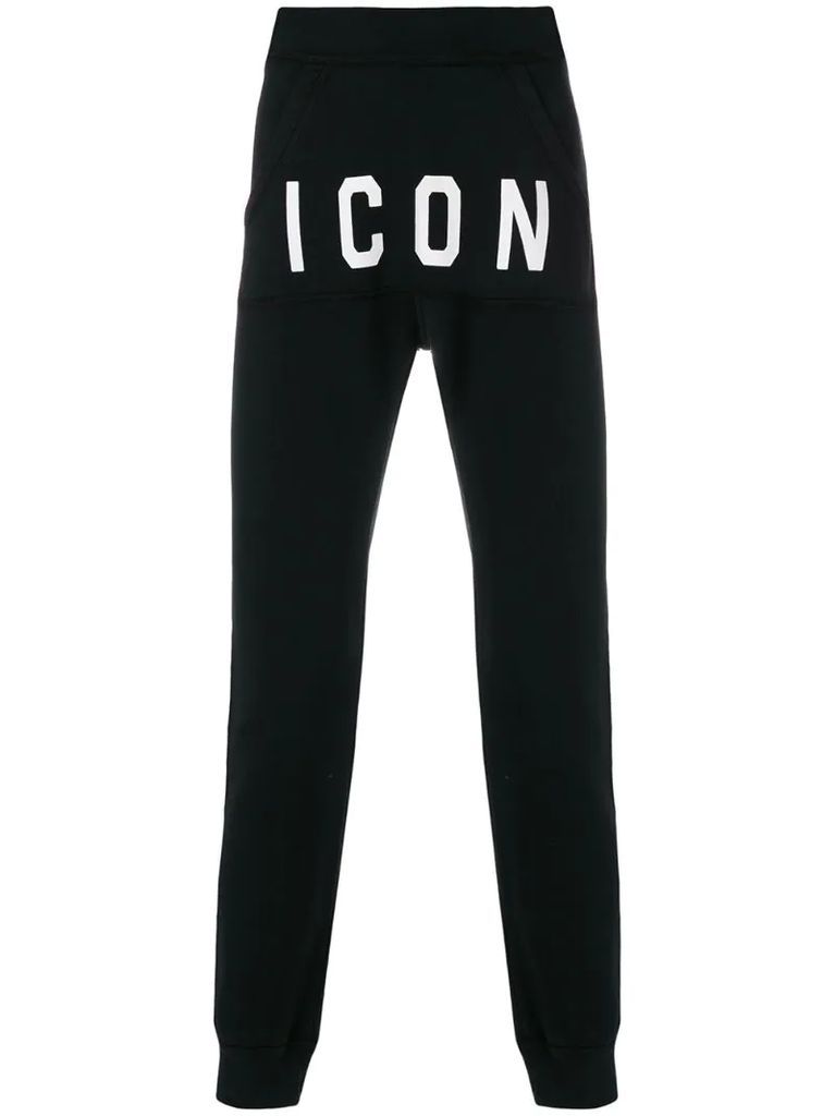 Icon logo track pants