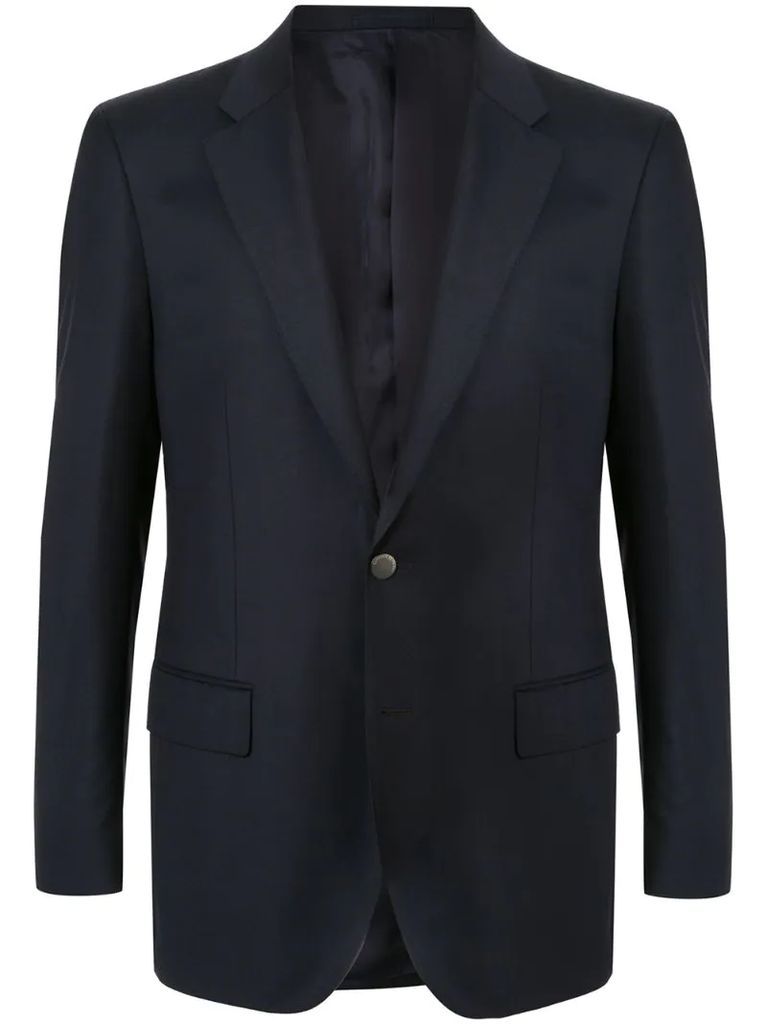 fitted suit jacket