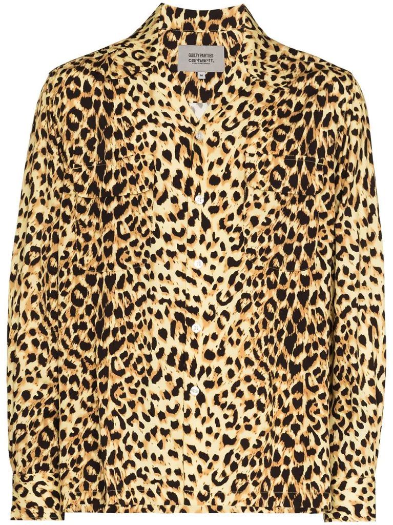 X Carhartt WIP leopard print shirt