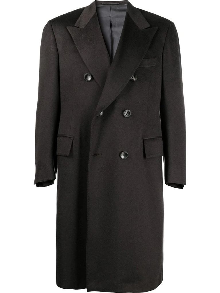 cashmere double breasted coat