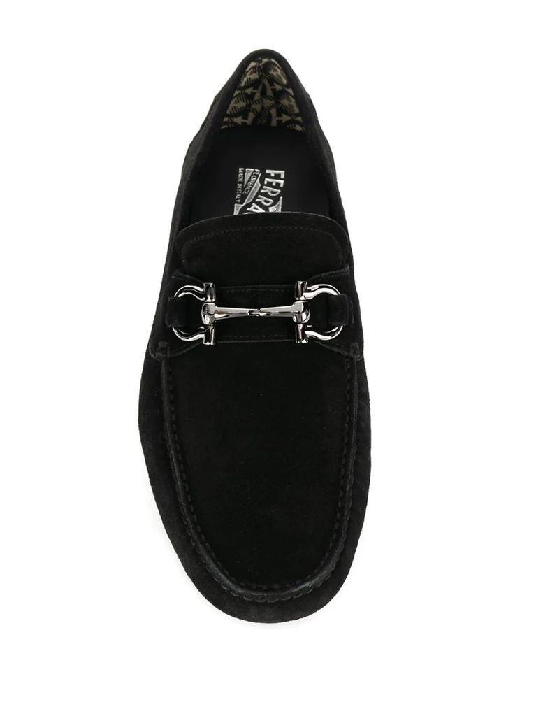 Gancini driver loafers