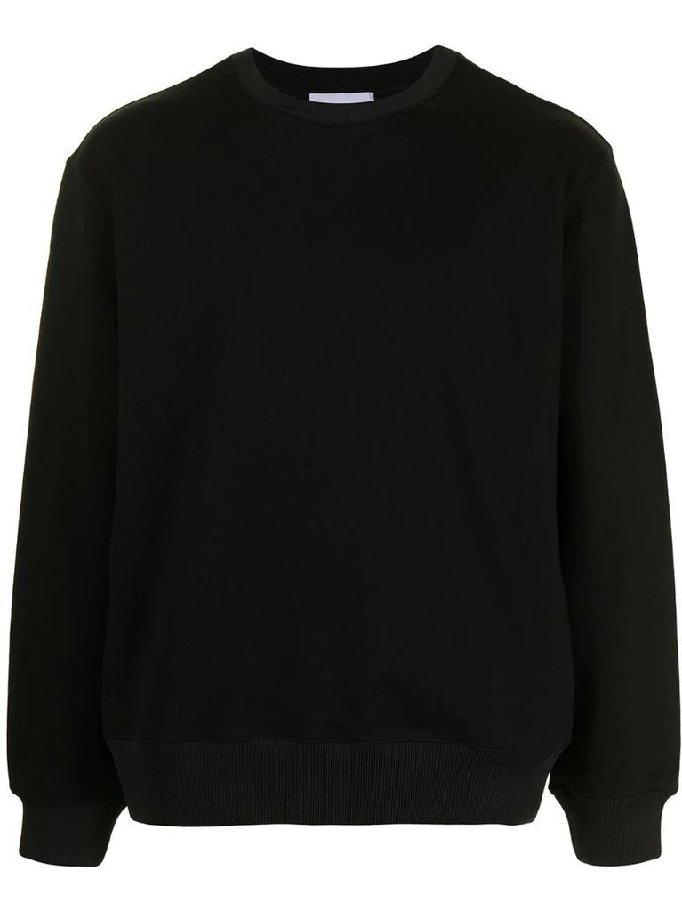 layered-design sweatshirt