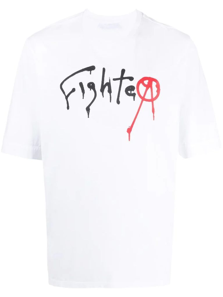 fighter cotton T-shirt