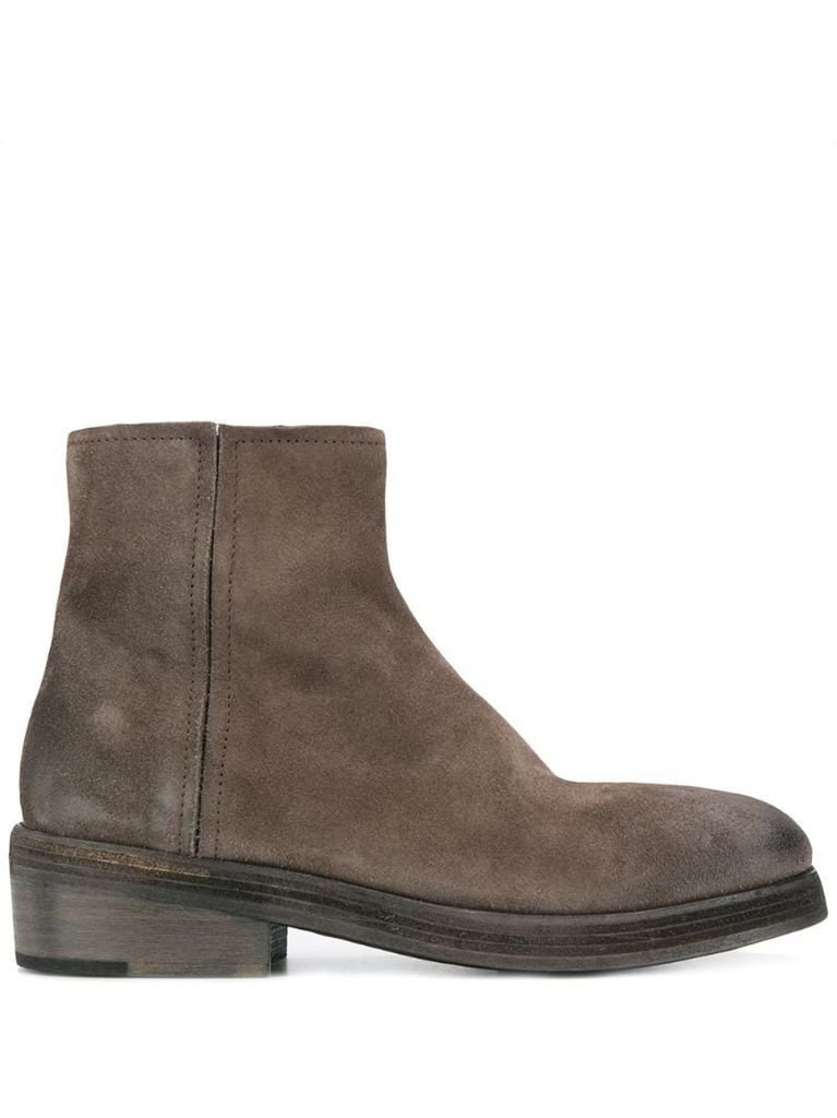 suede ankle boots