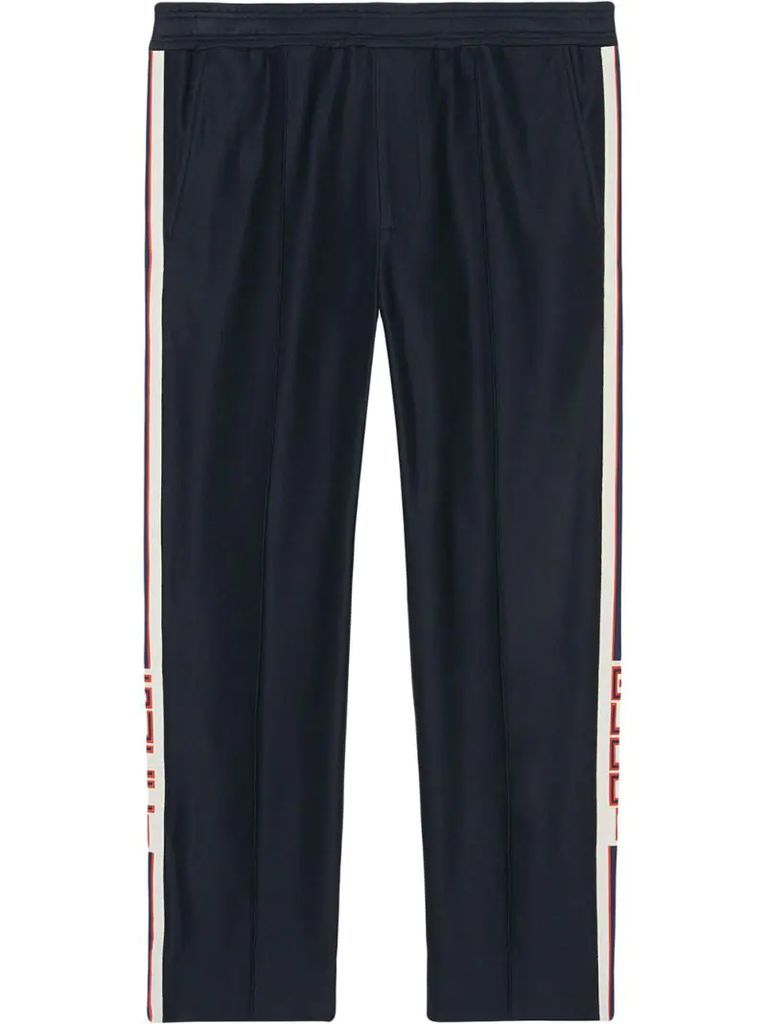 Jogging pant with Gucci stripe
