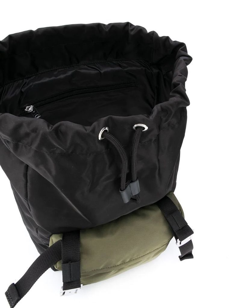 Hackney three-tone backpack