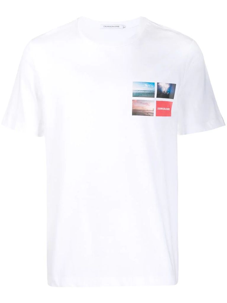 photo print T-shirt