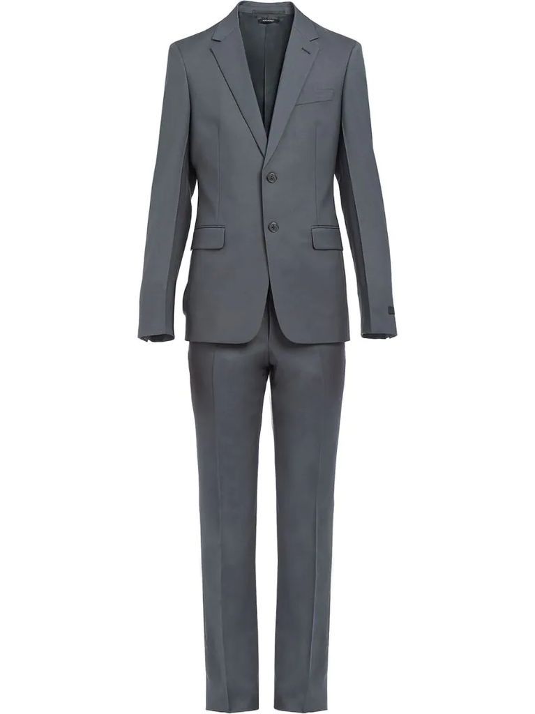 wool and mohair single-breasted suit