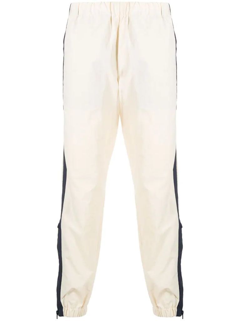 panelled detail track pants