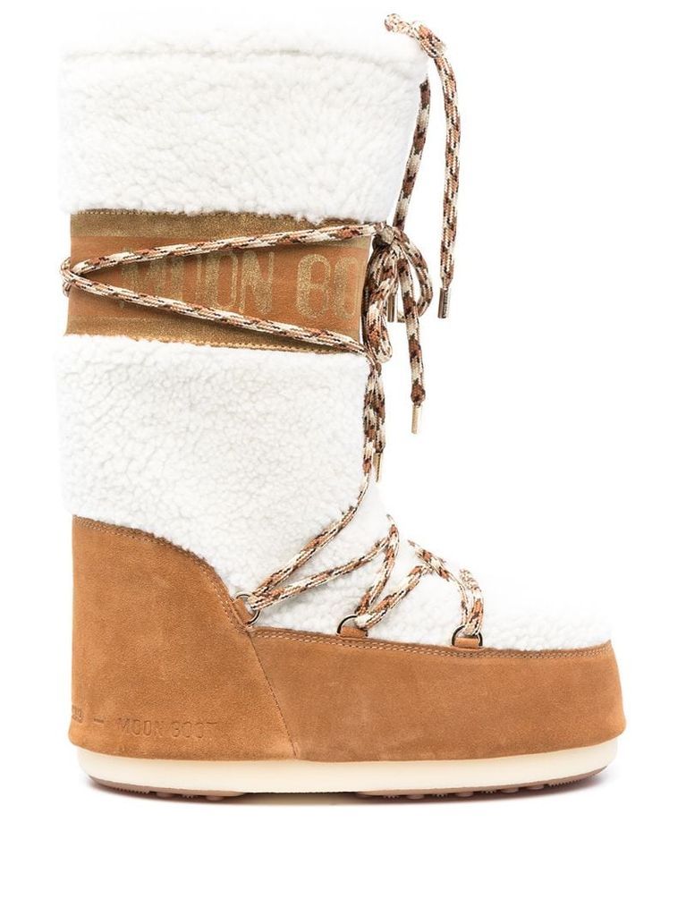 shearling snow boots