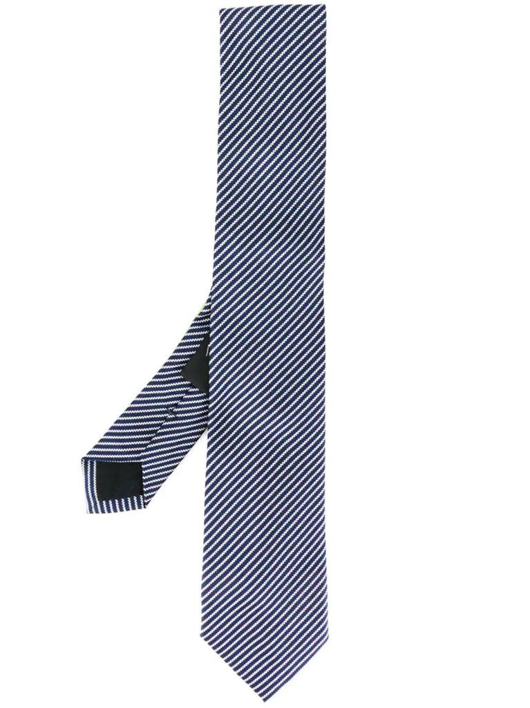 diagonal stripe tie