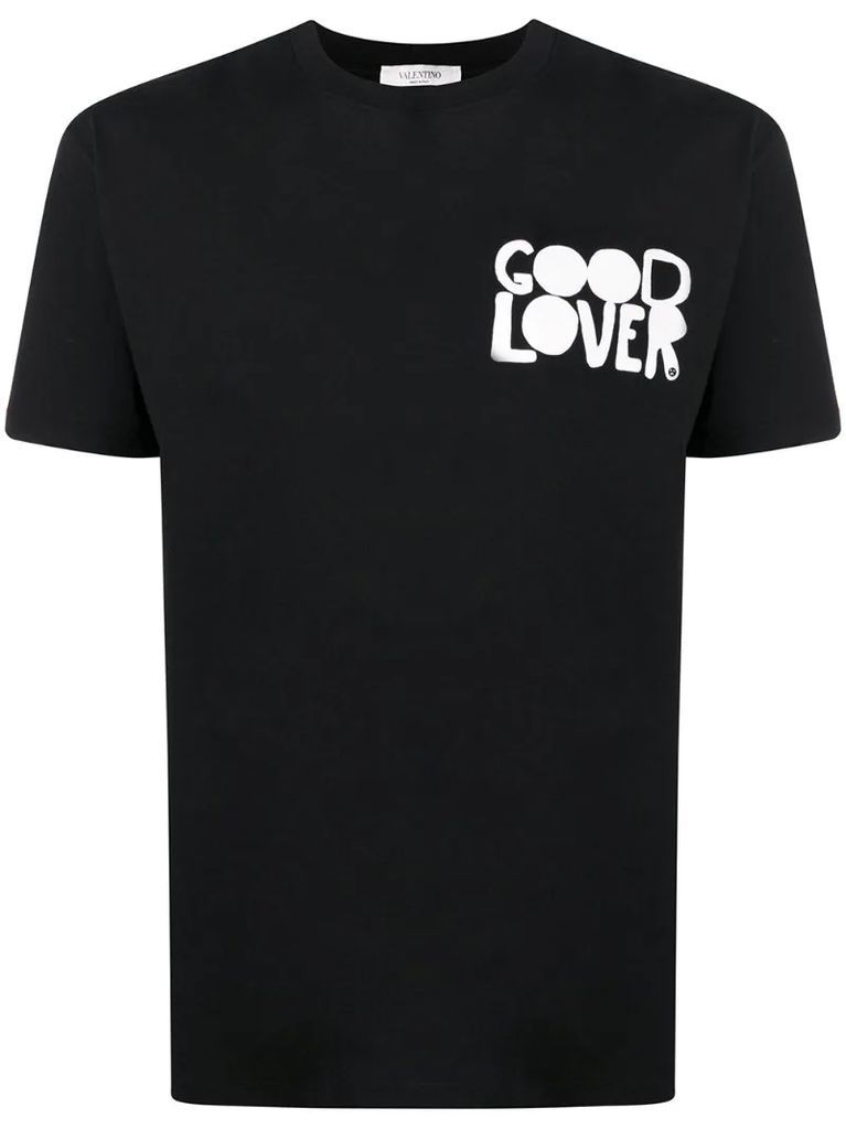 Good Lover print T-shirt