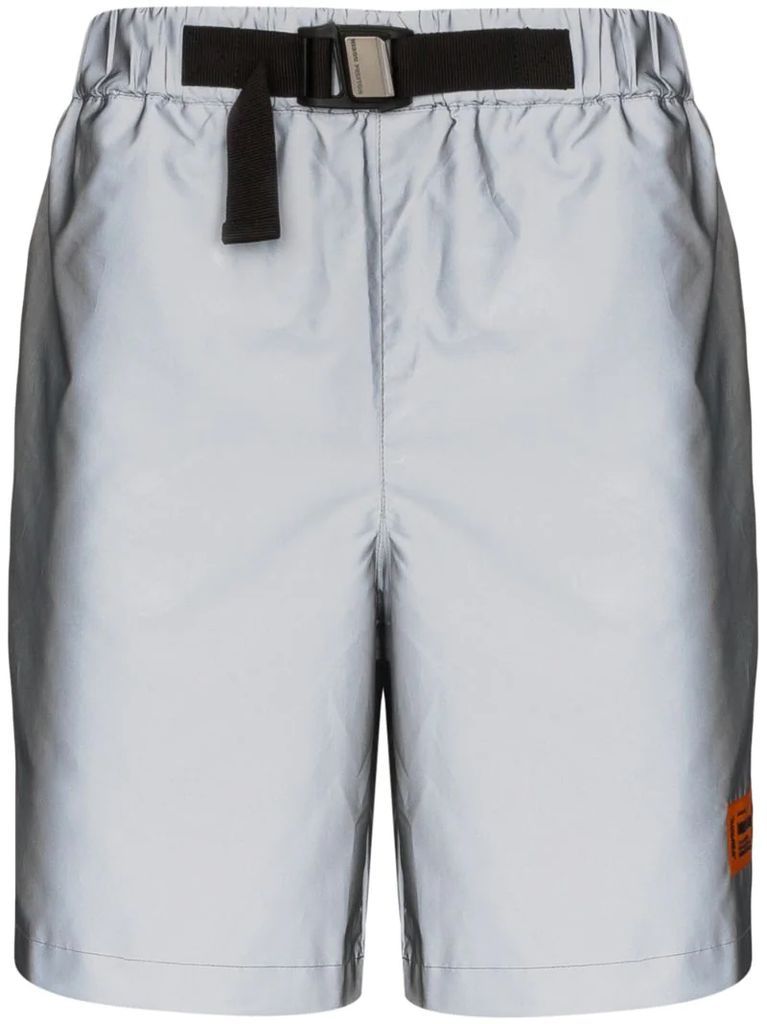 Reflex belted logo shorts