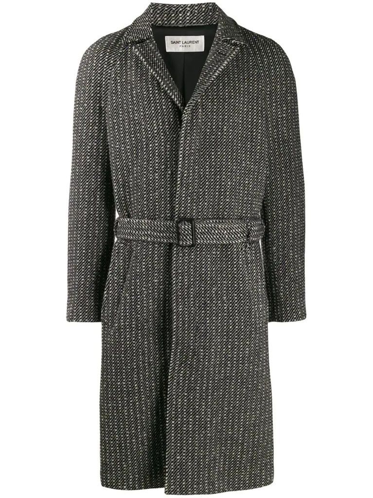 belted wool overcoat