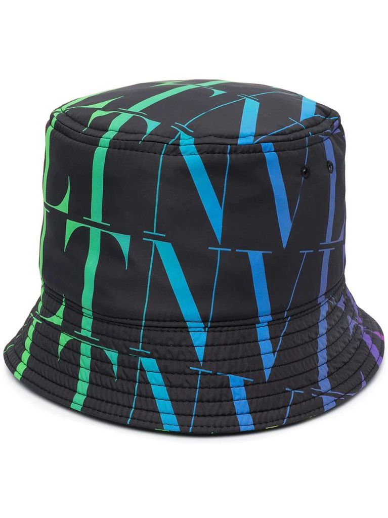 VLTN logo-print bucket hat