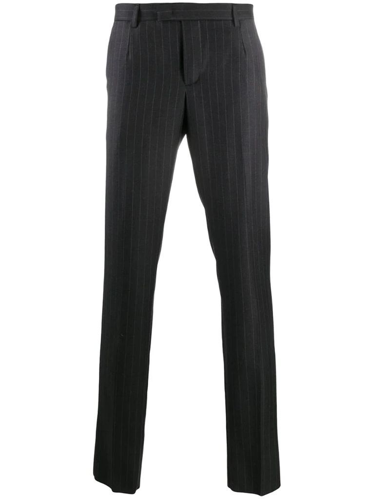 Seiji pinstripe tailored trousers