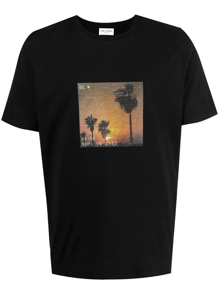 VHS Sunset T-shirt