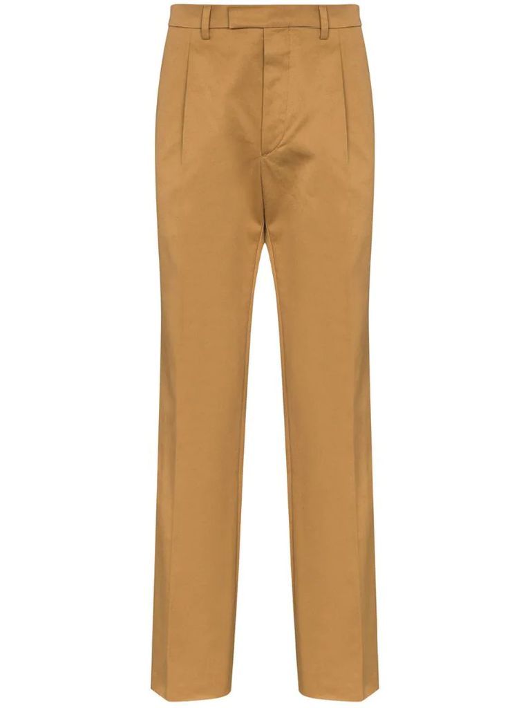 cotton chino trousers