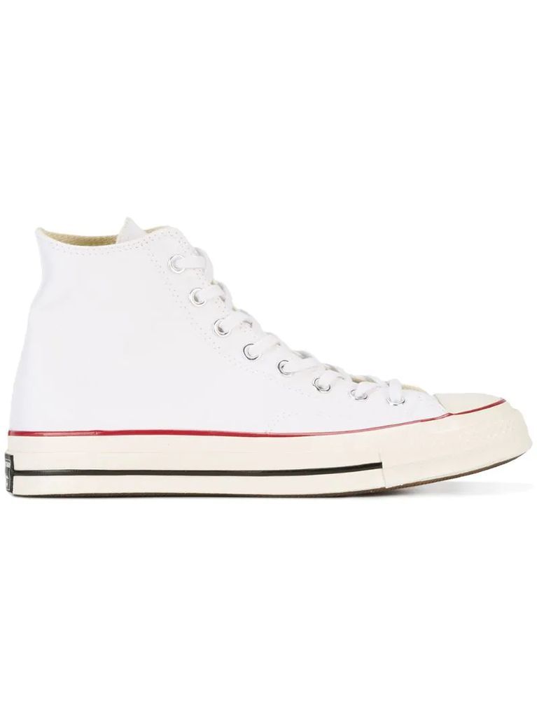 White All Star Hi 70's Trainers