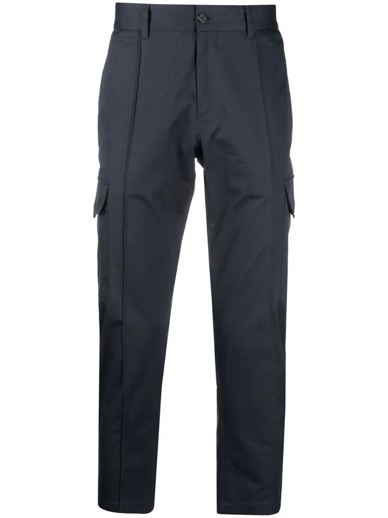 cropped cargo trousers