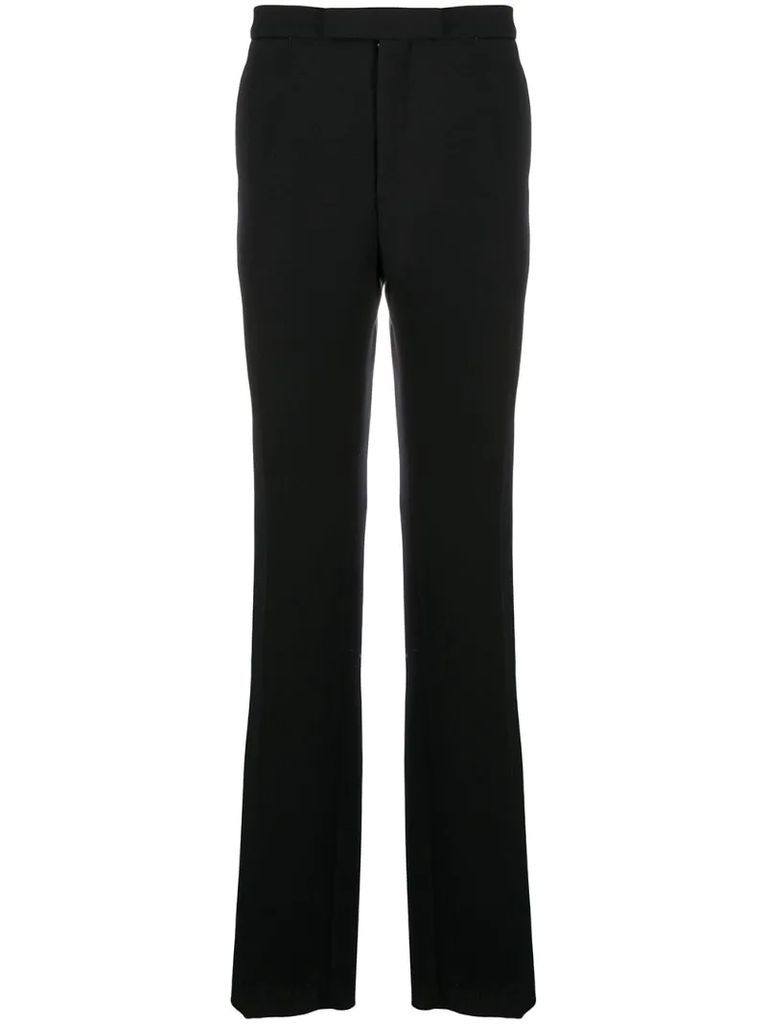 side bands tailored trousers