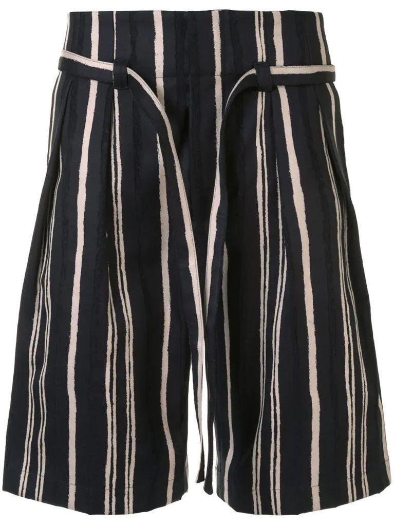 striped deck shorts