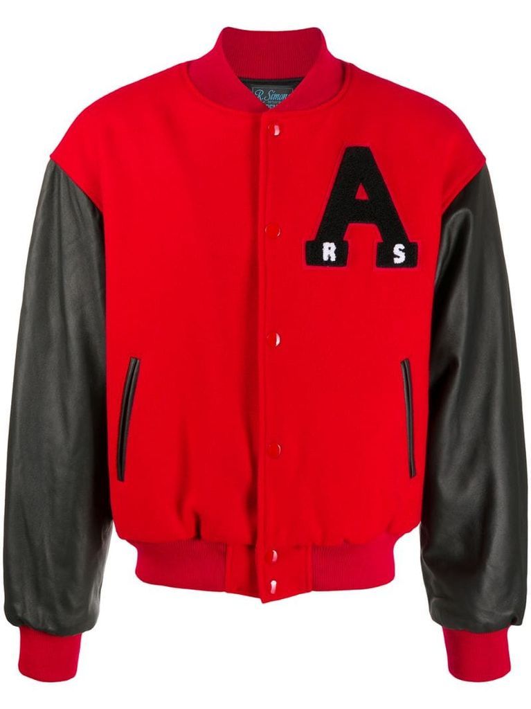 American panelled bomber jacket