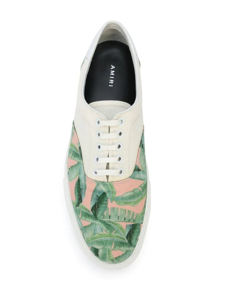 Banana Leaf print sneakers