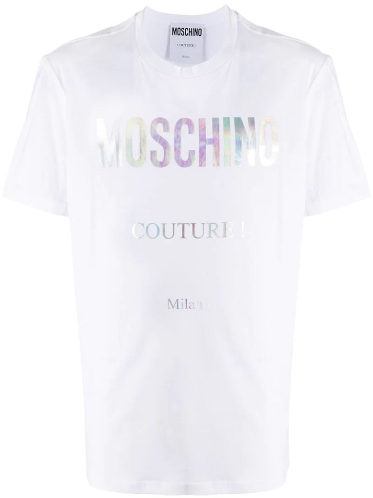 Couture logo print T-shirt