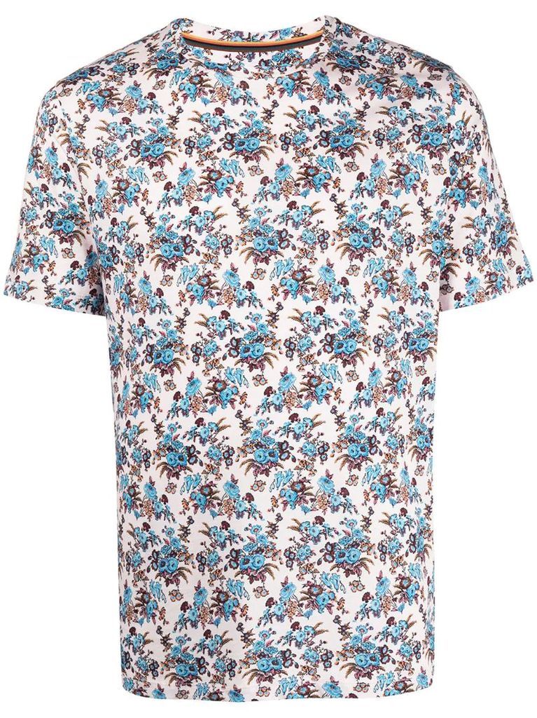 floral print t-shirt