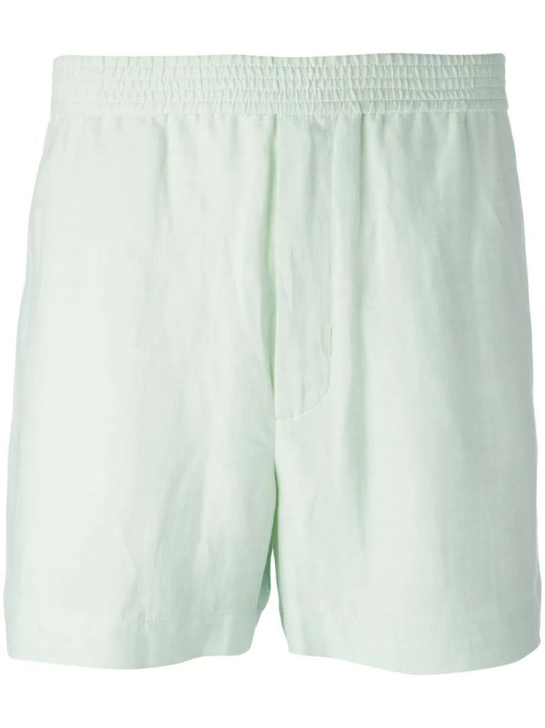 elasticated waistband shorts