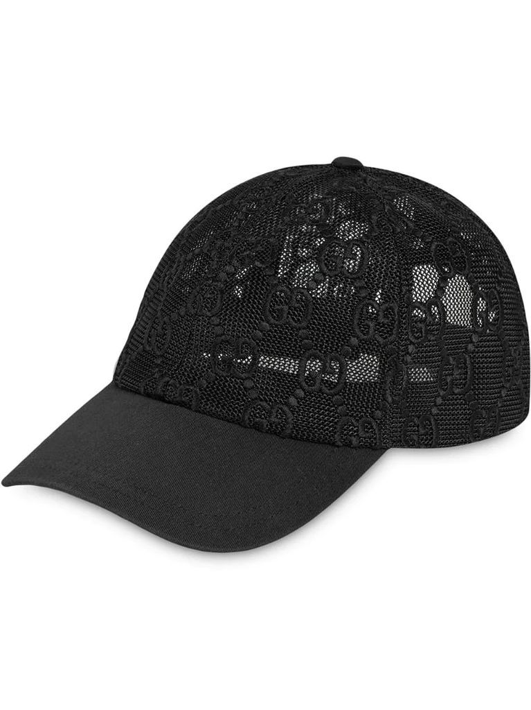 logo mesh baseball cap