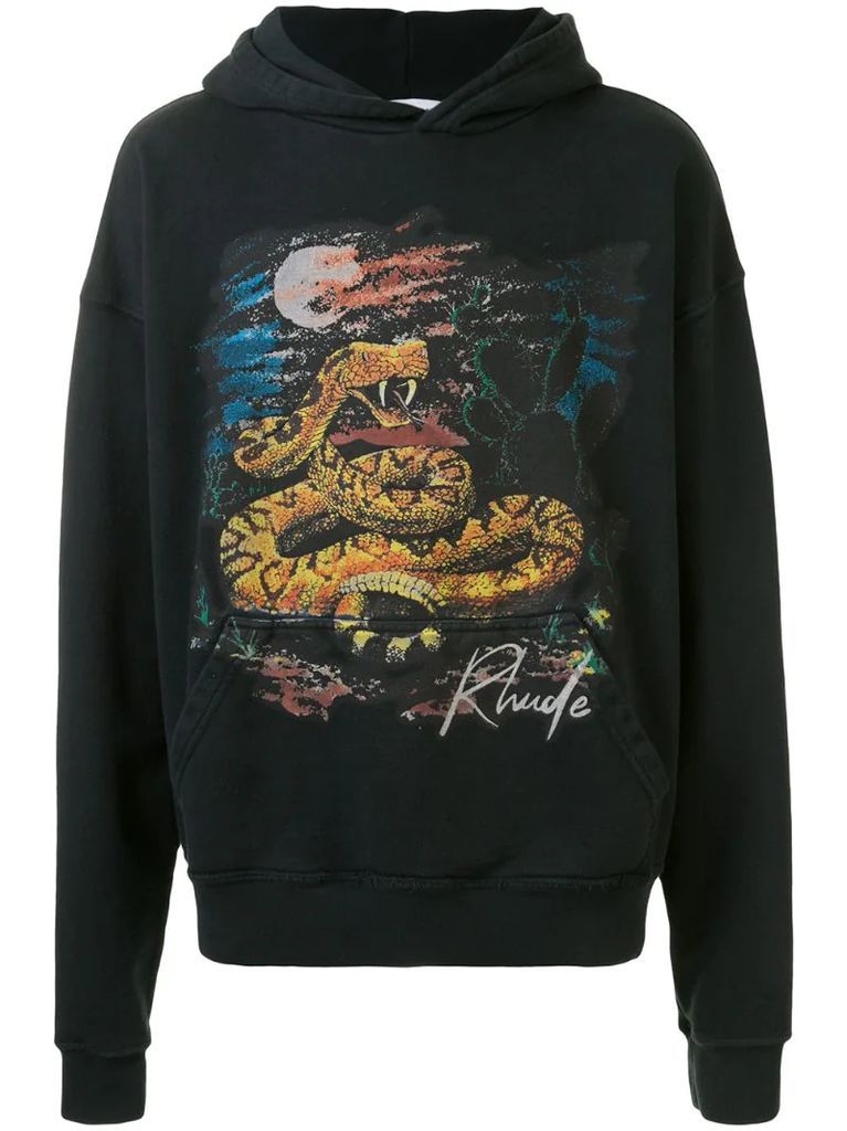 Seven Snake graphic print hoodie