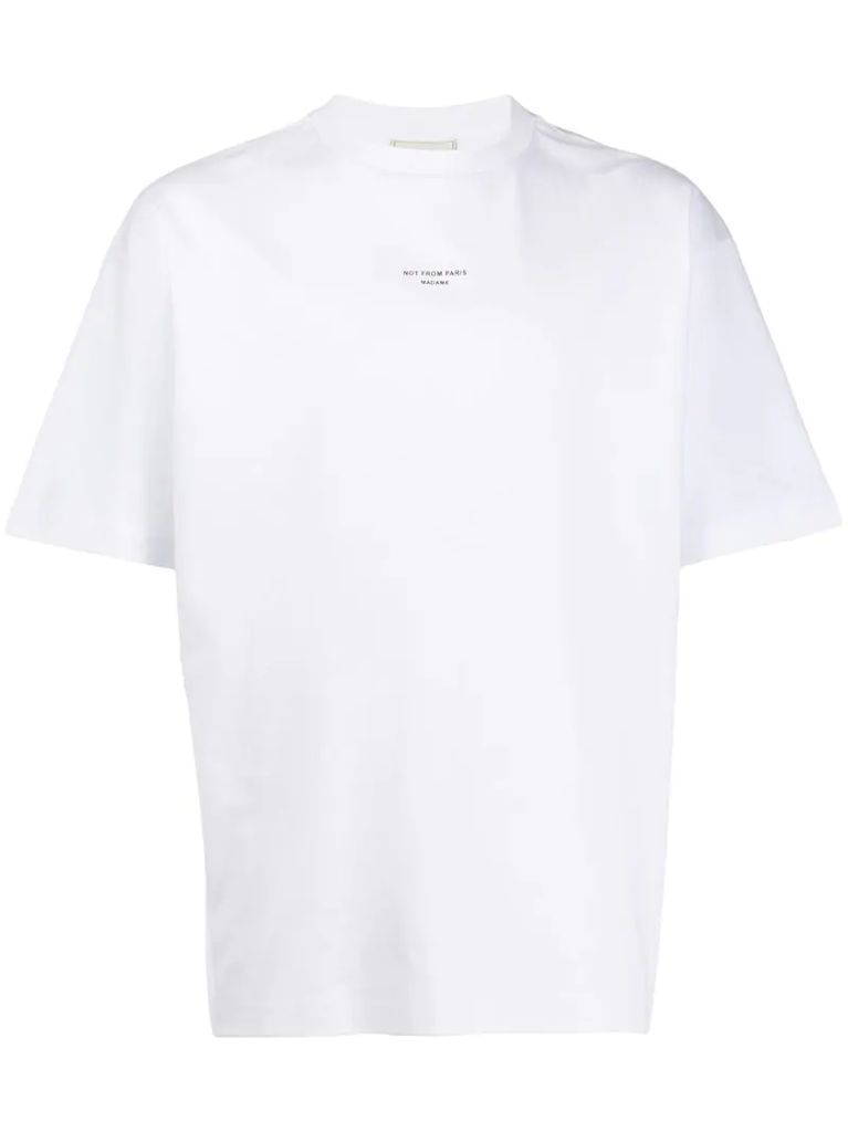 printed cotton T-shirt