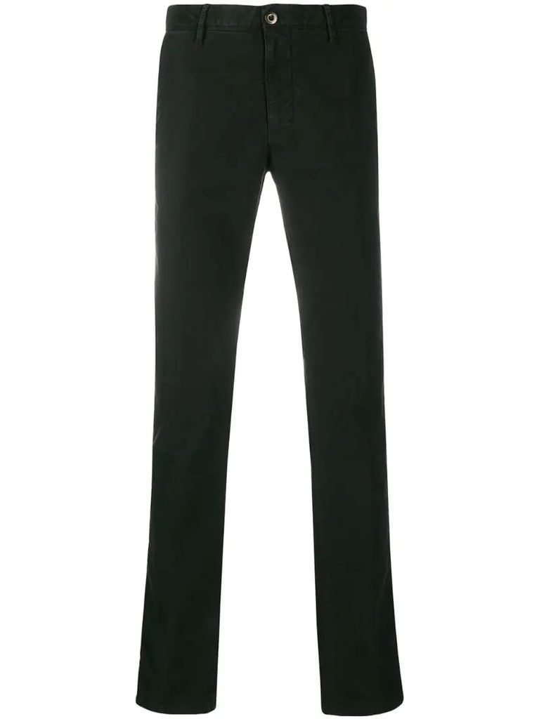 slim-fit trousers