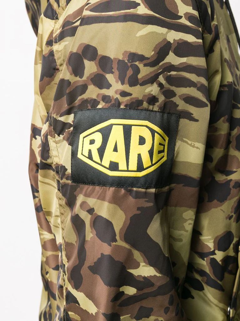 hooded camouflage jacket
